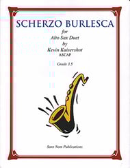 cover Scherzo Burlesca Alto Saxophone Duet cover